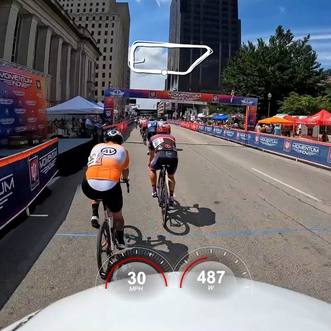 UNDRBUDR dash cam of Momentum Indy