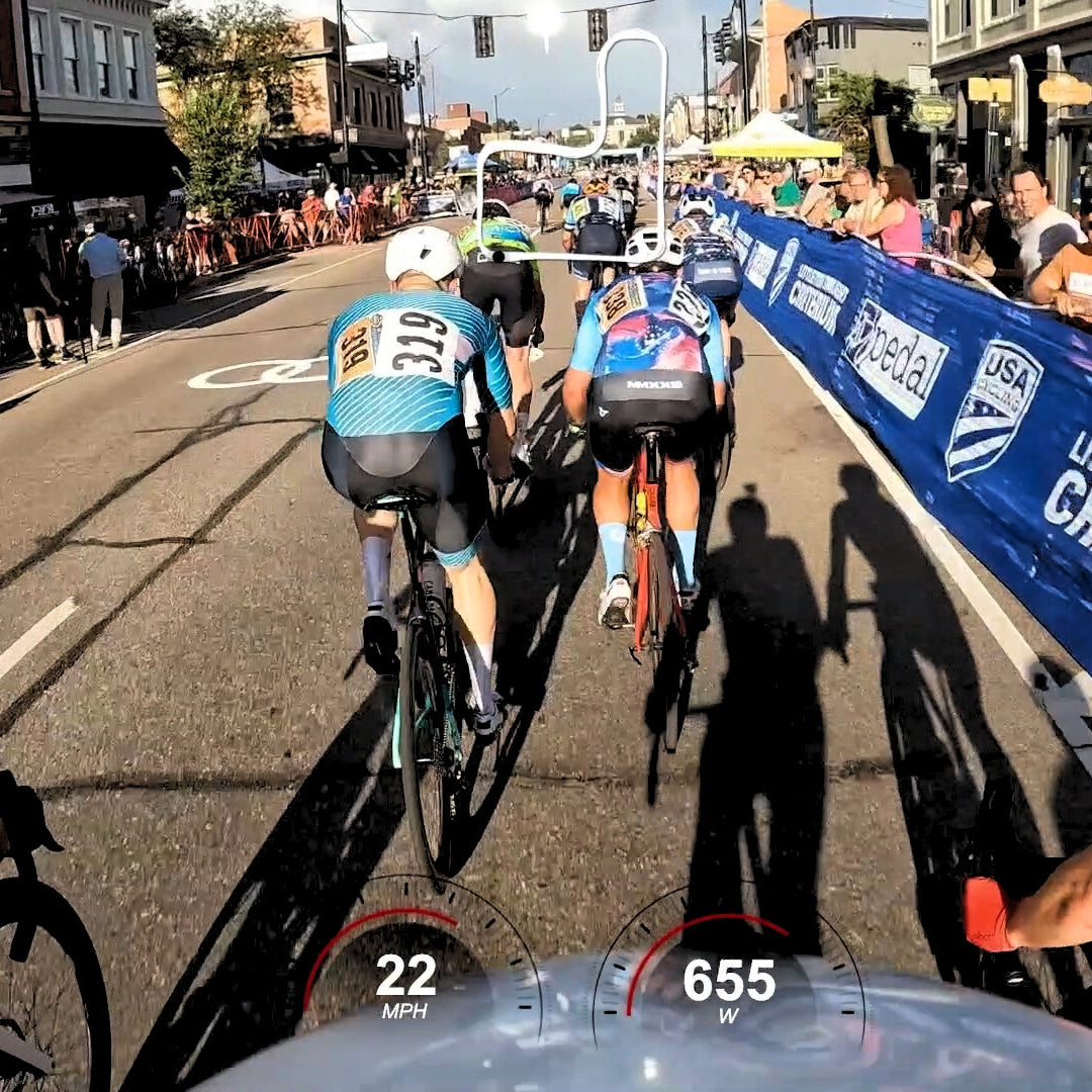 In the trenches at Littleton Twilight Criterium CAT40+