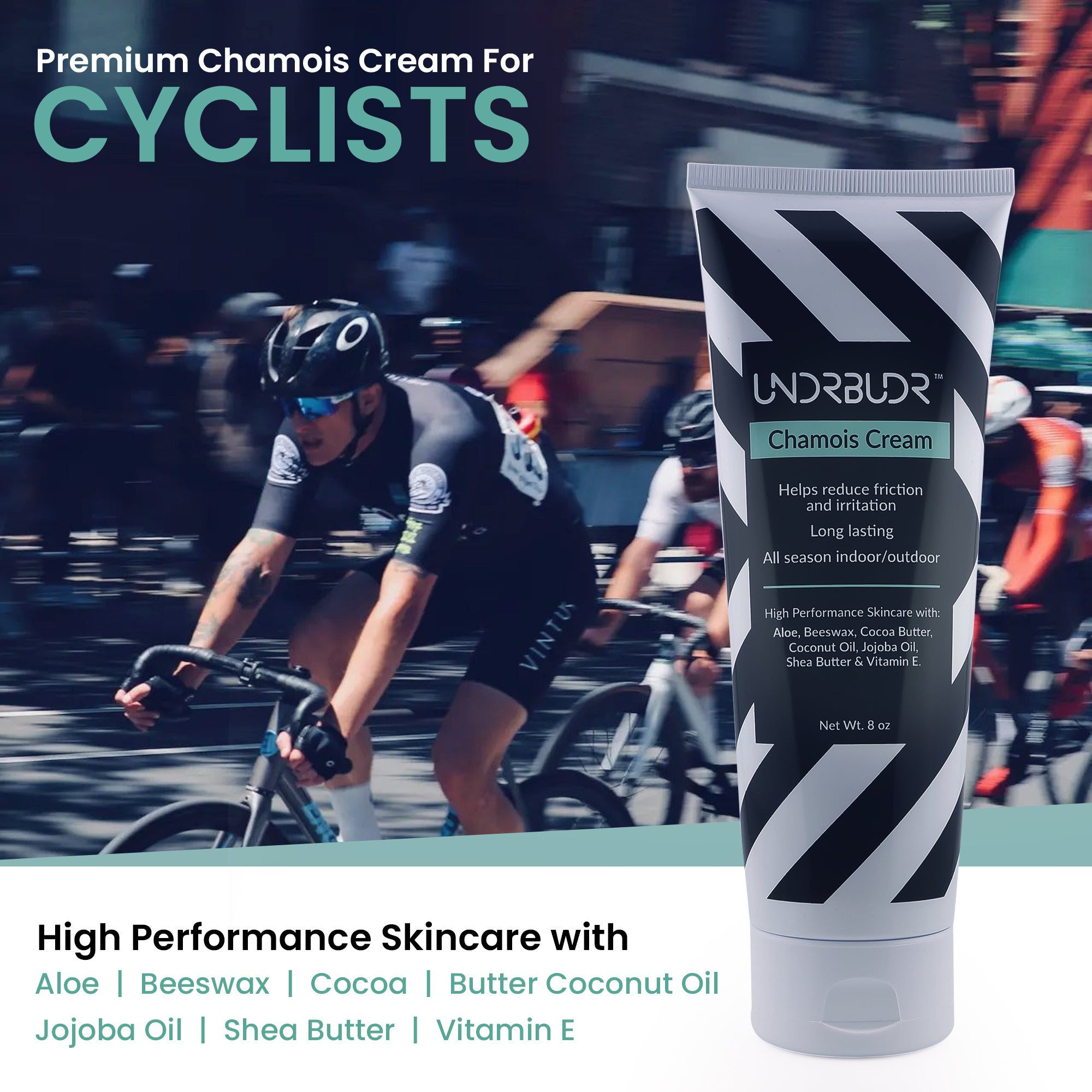 Bike Shammy Cream Cycling Skincare Bicycle Chafing Cream Bum Butter Cycling Chamois Anti