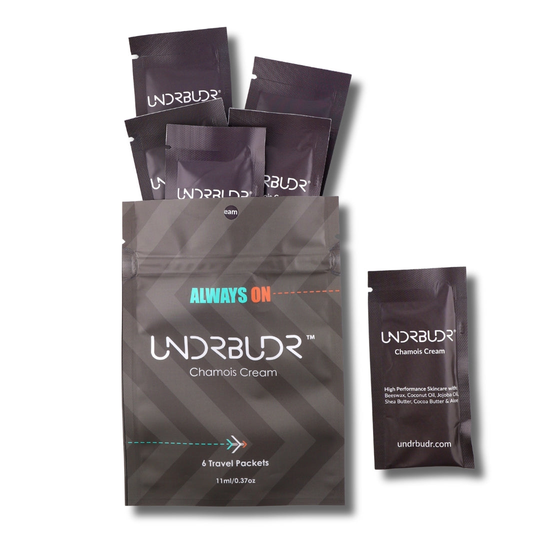 UNDRBUDR Anti-Chafe Chamois Cream Travel Pack
