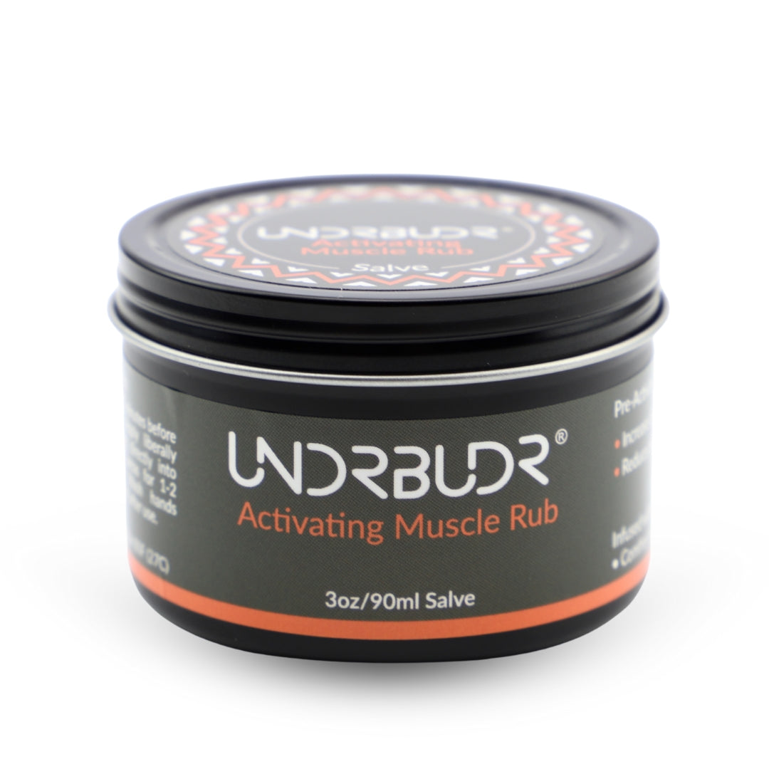 Pre-Activity Activating Muscle Rub - 3oz Salve