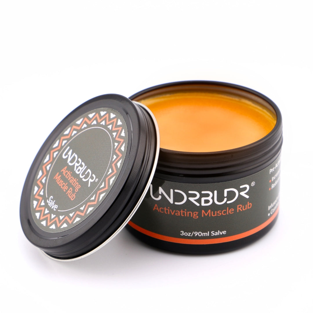 Pre-Activity Activating Muscle Rub - 3oz Salve