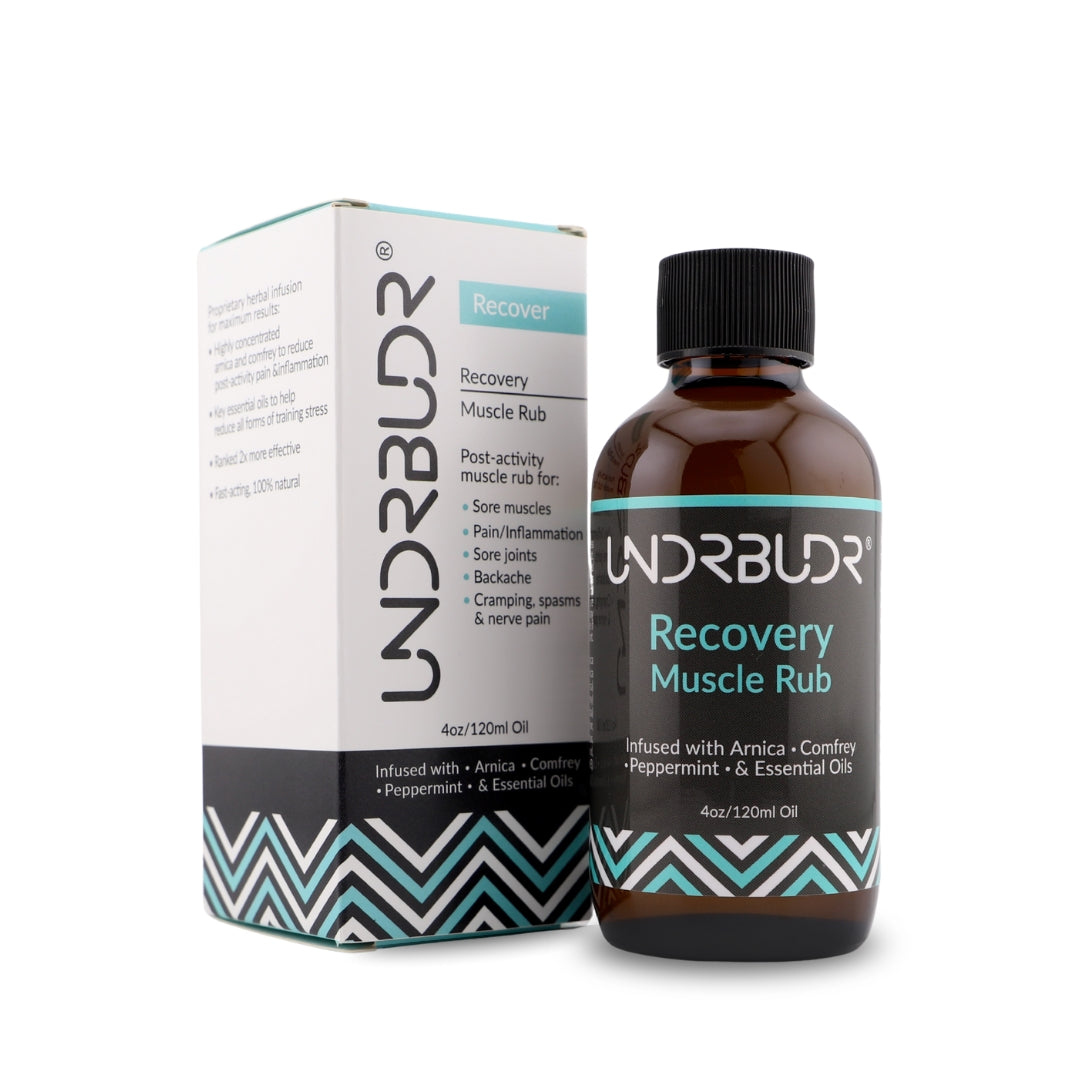 Post Activity Recovery Muscle Rub - 4oz Oil