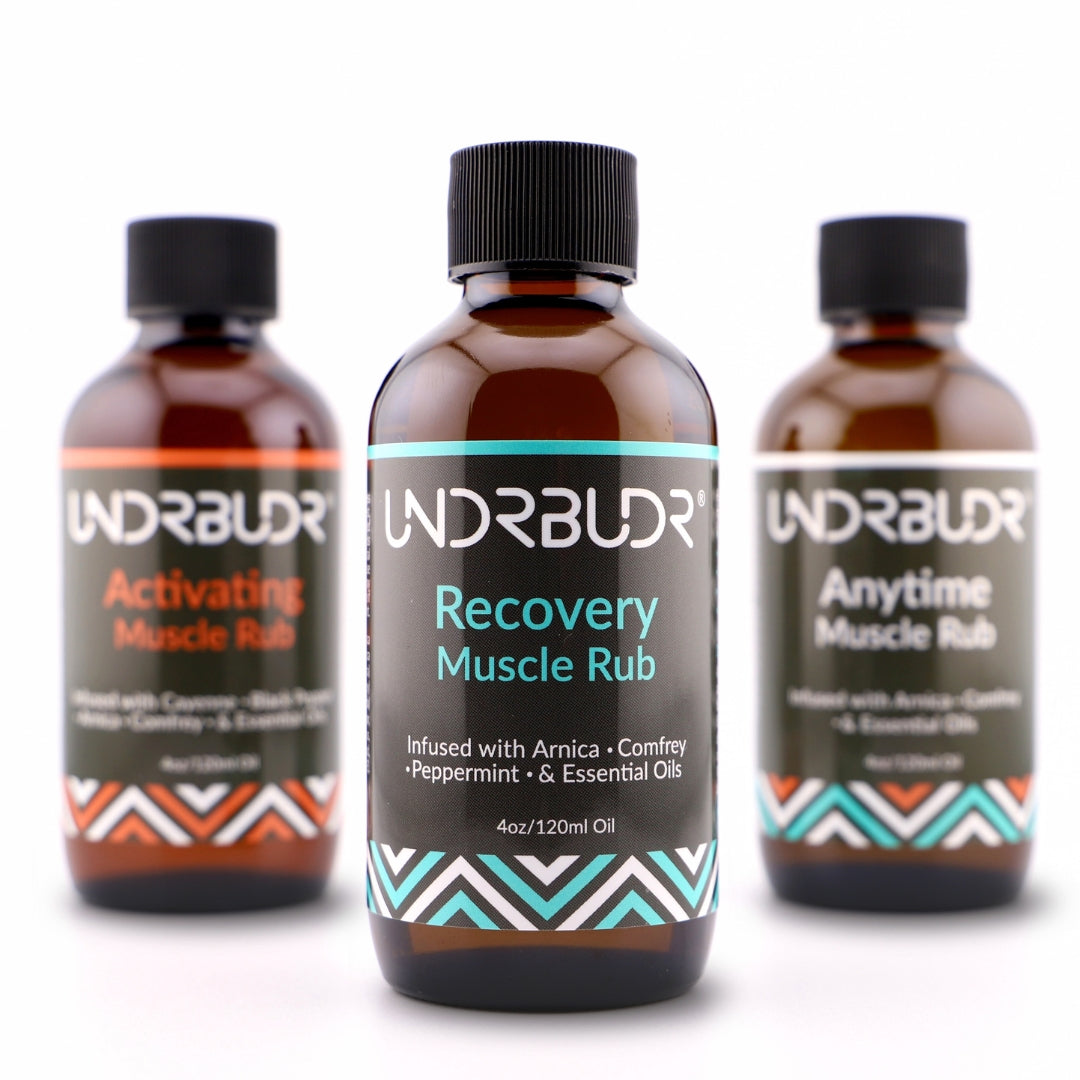Post Activity Recovery Muscle Rub - 4oz Oil