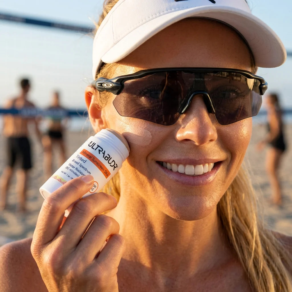 ULTRABUDR® Tinted Mineral Sunscreen Stick SPF 45, 1 oz